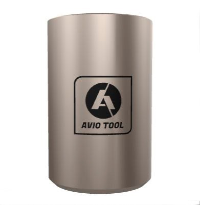 Adaptador cilíndrico con logotipo AVIO TOOL.