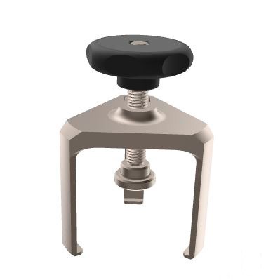 Extractor de rodamientos con pomo superior.